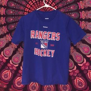 Youth Reebok NY Rangers T-Shirt 14/16